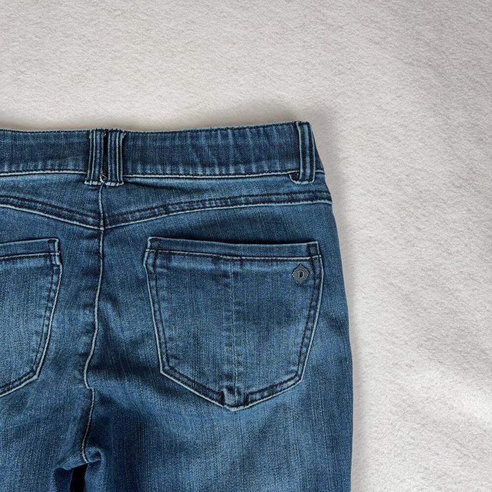 Democracy Absolution Jeans Women’s 6 Blue Mid Rise Boot Cut Stretch Denim EUC - Picture 9 of 10